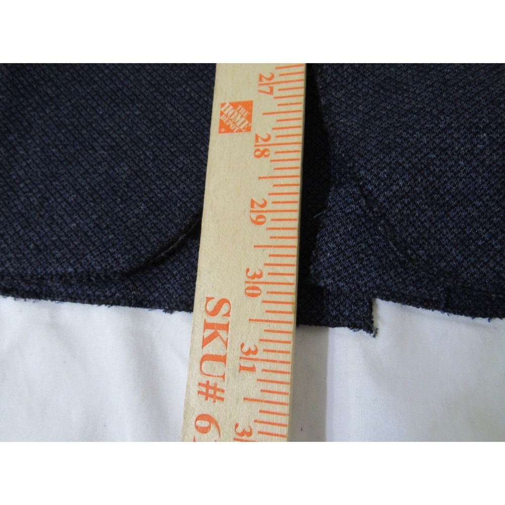 7 Diamonds Mannix Blue Cotton Blend Birdseye Patch Pocket Soft Shoulder Blazer L - Picture 6 of 15